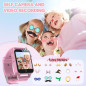 Montre Connectée Enfants Filles 5-12 Ans - Caméra HD, Jeux, Podomètre, Alarme, Cadeau Anniversaire Noël Montre Connectée Enfants Filles 5-12 Ans - Caméra HD, Jeux, Podomètre, Alarme, Cadeau Anniversaire Noël
