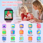 Montre Connectée Enfants Filles 5-12 Ans - Caméra HD, Jeux, Podomètre, Alarme, Cadeau Anniversaire Noël Montre Connectée Enfants Filles 5-12 Ans - Caméra HD, Jeux, Podomètre, Alarme, Cadeau Anniversaire Noël