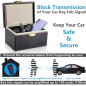 TICONN Boîte Faraday Protecteur de Clé Auto, Blocage Signal RFID en Fibre de Carbone TICONN Boîte Faraday Protecteur de Clé Auto, Blocage Signal RFID en Fibre de Carbone