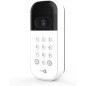 Clavier vidéo myQ pour porte de garage avec caméra grand-angle, codes PIN personnalisables, contrôle smartphone, compatible Cham