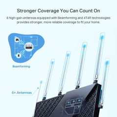 Routeur WiFi 6 TP-Link AX5400 Archer AX73 - Dual Band Gigabit