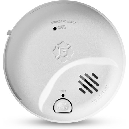 First Alert SMICO100-AC Hardwired Smoke & Carbon Monoxide Alarm with Battery Backup, 1-Pack