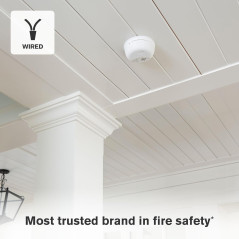First Alert SMICO100-AC Smoke & Carbon Monoxide Alarm, Hardwired Backup