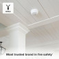 First Alert SMICO100-AC Hardwired Smoke & Carbon Monoxide Alarm with Battery Backup, 1-Pack
