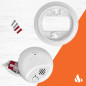 First Alert SMI100 Détecteur de fumée à pile, lot de 2, alarme incendie fiable et facile à installer First Alert SMI100 Détecteur de fumée à pile, lot de 2, alarme incendie fiable et facile à installer