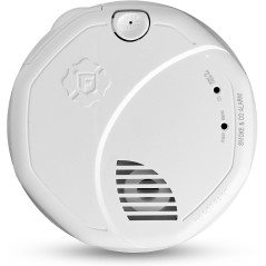 First Alert SMCO100 Smoke & CO Alarm Battery Operated 1-Pack White