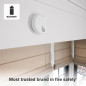 Détecteur combiné fumée et monoxyde de carbone First Alert SMCO100, batterie, bouton test/silence, blanc Détecteur combiné fumée et monoxyde de carbone First Alert SMCO100, batterie, bouton test/silence, blanc