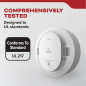 Kidde Smoke Detector with 10-Year Battery and LED Warning Light Indicators Kidde Smoke Detector with 10-Year Battery and LED Warning Light Indicators