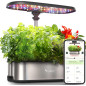 LetPot LPH-SE Kit Hydroponique 12 Pods, Jardin Intérieur Intelligent avec LED 24W, WiFi & Minuterie LetPot LPH-SE Kit Hydroponique 12 Pods, Jardin Intérieur Intelligent avec LED 24W, WiFi & Minuterie