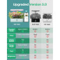 LetPot LPH-Air Kit Hydroponique Intelligent WiFi, 24W Spectre Complet, 10 Pots, Jardin Intérieur Connecté LetPot LPH-Air Kit Hydroponique Intelligent WiFi, 24W Spectre Complet, 10 Pots, Jardin Intérieur Connecté