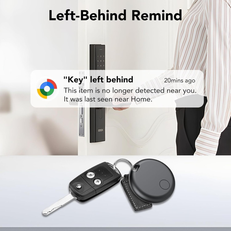 Air Tracker Tag 4-Pack for Android - Bluetooth GPS Finder, No Monthly Fee