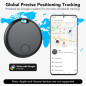 Air Tracker Tag 4-Pack for Android, Bluetooth GPS Item Finder, Smart Tracker for Keys, Wallet, Luggage – No Monthly Fee
