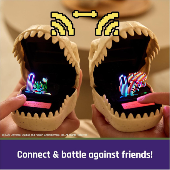 BITZEE Jurassic World Interactive Dinosaur Toy with 25 Dinosaurs, Touch-Activated, Connectable Pods, Digital Pet Gift BITZEE Jurassic World Interactive Dinosaur Toy with 25 Dinosaurs, Touch-Activated, Connectable Pods, Digital Pet Gift
