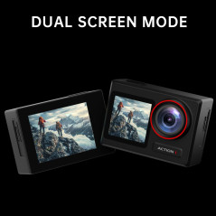 Caméra Action ODDV 4K60FPS Étanche 132FT avec Écran Tactile