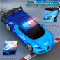 Remote Control Transforming Robot Car for Kids, 360° Rotation, LED Lights, 2.4GHz RC Toy for Boys & Christmas Remote Control Transforming Robot Car for Kids, 360° Rotation, LED Lights, 2.4GHz RC Toy for Boys & Christmas
