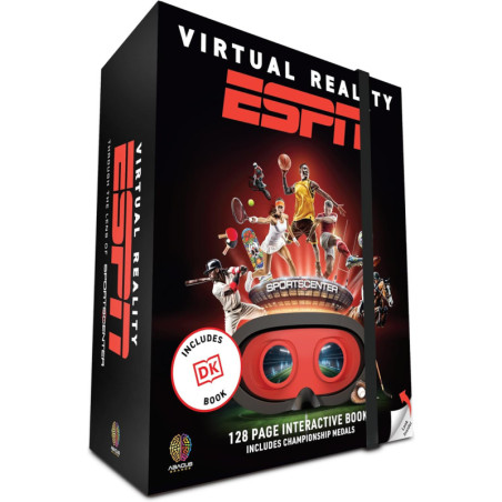 Abacus Brands ESPN VR Gift Box – Interactive Illustrated VR Book & STEM Learning Activity Set