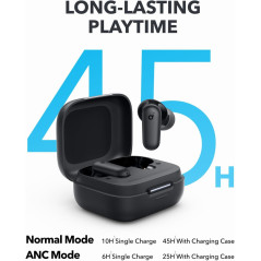 Soundcore P30i Wireless Earbuds by Anker – Noise Cancelling, 45H Playtime