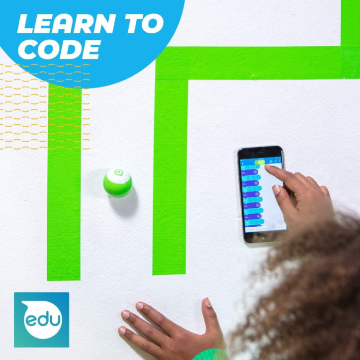 Sphero Mini Green – Coding Robot Ball for Kids, STEM & AI Learning, Gaming, Ages 8+, Tabletop-Friendly Sphero Mini Green – Coding Robot Ball for Kids, STEM & AI Learning, Gaming, Ages 8+, Tabletop-Friendly