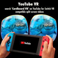 Orzly VR Headset for Nintendo Switch & OLED – Adjustable Lens, Black