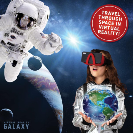 Abacus Brands Virtual Reality Galaxy Gift Box – Interactive VR Book & STEM Learning Activity Set