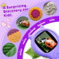 Mini Pocket Handheld Microscope for Kids - STEM Educational Science Toy for Ages 5-12, Purple Mini Pocket Handheld Microscope for Kids - STEM Educational Science Toy for Ages 5-12, Purple