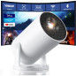 CLOKOWE Mini WiFi Bluetooth Projector, 180° Rotation, Auto Keystone, 1080P, HDMI/USB/Smartphone Compatible CLOKOWE Mini WiFi Bluetooth Projector, 180° Rotation, Auto Keystone, 1080P, HDMI/USB/Smartphone Compatible