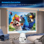 Mini Portable 4K WiFi 6 BT 5.2 Projector Full HD, Auto Keystone, 180° Rotation, Built-in App, for Phone/PC/TV/PS5 Mini Portable 4K WiFi 6 BT 5.2 Projector Full HD, Auto Keystone, 180° Rotation, Built-in App, for Phone/PC/TV/PS5