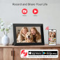 Frameo 10.1 WiFi Digital Photo Frame, HD IPS Touchscreen, 32GB, Auto-Rotate, Wall Mount, Share via App Frameo 10.1 WiFi Digital Photo Frame, HD IPS Touchscreen, 32GB, Auto-Rotate, Wall Mount, Share via App