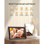 Frameo 10.1 Smart WiFi Digital Photo Frame, 1280x800 HD IPS Touchscreen, Auto-Rotate, Wall Mountable