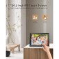 Frameo 10.1 Smart WiFi Digital Photo Frame, 1280x800 HD IPS Touchscreen, Auto-Rotate, Wall Mountable