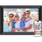 Frameo 10.1 Smart WiFi Digital Photo Frame, 1280x800 HD IPS Touchscreen, Auto-Rotate, Wall Mountable