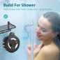 EBODA Bluetooth Shower Speaker - IP67 Waterproof, Floating, LED Light, 2000mAh, True Wireless Stereo - Black EBODA Bluetooth Shower Speaker - IP67 Waterproof, Floating, LED Light, 2000mAh, True Wireless Stereo - Black