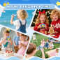 Caméra Enfant HD Desuccus avec Carte 32GB - Jouet Noël Anniversaire Garçons Filles 3-9 ans (Bleu)