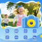 Desuccus Kids HD Digital Video Camera with 32GB SD Card, Blue – Perfect Gift for Boys & Girls 3-9 Years Desuccus Kids HD Digital Video Camera with 32GB SD Card, Blue – Perfect Gift for Boys & Girls 3-9 Years