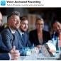 64GB Digital Voice Recorder - 40H Continuous, Voice Activated, AI Noise Reduction for Lectures & Meetings