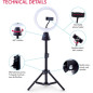 Canal Toys Studio Creator 360 Vidéo Kit avec Fond Vert, Trépied, Suivi Visage/Mouvement, Anneau Lumineux 10