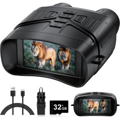 Jumelles Vision Nocturne 4K avec Écran HD et Batterie 5000mAh