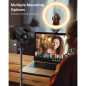 UBeesize 12 Selfie Ring Light with 62 Tripod Stand for Video, Live Streaming, Compatible with Phones & Cameras UBeesize 12 Selfie Ring Light with 62 Tripod Stand for Video, Live Streaming, Compatible with Phones & Cameras