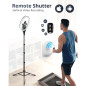 UBeesize 12 Selfie Ring Light with 62 Tripod Stand for Video, Live Streaming, Compatible with Phones & Cameras UBeesize 12 Selfie Ring Light with 62 Tripod Stand for Video, Live Streaming, Compatible with Phones & Cameras