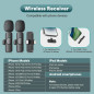 MAYBESTA Wireless Bluetooth Lavalier Microphone for iPhone & Android - Clip-on Mini Mic for YouTube & Podcast MAYBESTA Wireless Bluetooth Lavalier Microphone for iPhone & Android - Clip-on Mini Mic for YouTube & Podcast
