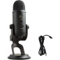 Microphone USB Logitech Blue Yeti pour Gaming, Streaming, Podcast, YouTube, PC - Son Studio, Plug & Play Microphone USB Logitech Blue Yeti pour Gaming, Streaming, Podcast, YouTube, PC - Son Studio, Plug & Play