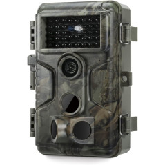 GardePro A3S Trail Camera 64MP 1296p HD, 100ft No Glow Night Vision, 0.1s Trigger, Waterproof, Motion Activated