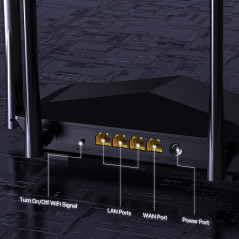 Tenda AC1200 Dual Band WiFi Router with Smart App & Parental Controls