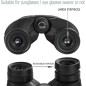 Occer 12x25 Compact Waterproof Binoculars with Large Eyepiece, Low Light Vision & Easy Focus for Outdoor Use