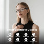 Smart Bluetooth Glasses for Men & Women, Touch Control, Anti-Blue Light, Polarized Photochromic Lenses, Audio Sunglasses Smart Bluetooth Glasses for Men & Women, Touch Control, Anti-Blue Light, Polarized Photochromic Lenses, Audio Sunglasses