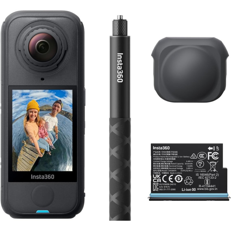 Insta360 X4 Air : Caméra 360 8K légère avec stabilisation AI