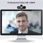 Webcam Gohero Full HD 1080P avec réduction de bruit, cache confidentialité, grand angle, USB Plug & Play Webcam Gohero Full HD 1080P avec réduction de bruit, cache confidentialité, grand angle, USB Plug & Play