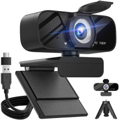 Webcam Full HD 1080p Gohero – Auto Correction & Microphone