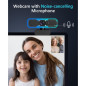 NBPOWER Webcam 1080P 60FPS avec Microphone, Lumière RGB, Autofocus, Compatible PC/Mac/Laptop NBPOWER Webcam 1080P 60FPS avec Microphone, Lumière RGB, Autofocus, Compatible PC/Mac/Laptop