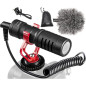 Microphone Movo VXR10 Universel Shotgun pour Appareil Photo - Compatible DSLR, iPhone, Android avec Suspension et Pare-vent Microphone Movo VXR10 Universel Shotgun pour Appareil Photo - Compatible DSLR, iPhone, Android avec Suspension et Pare-vent